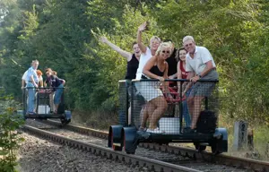 Mit der Draisine durch den Fläming (Brandenburg)