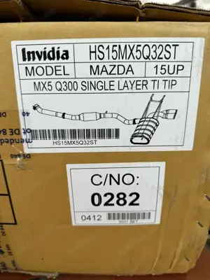 Sportauspuff Invidia Q300 - Mazda MX5 ND 2016- Bild 3