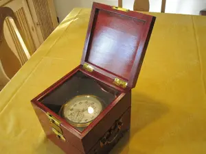 Poljot 6 MX, Kal. 85, russ. Marinechronometer, neuwertig, Fullset Bild 7