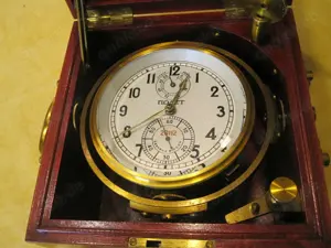 Poljot 6 MX, Kal. 85, russ. Marinechronometer, neuwertig, Fullset Bild 6