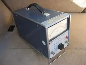 HP RMS Voltmeter 3400A 1mV ... 300 V geprüft funktionert tested working #2 Bild 4