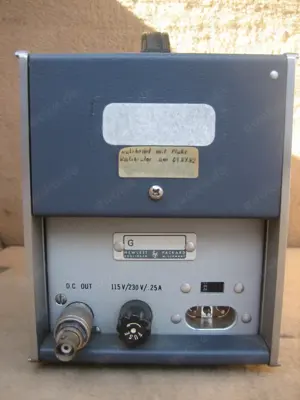 HP RMS Voltmeter 3400A 1mV ... 300 V geprüft funktionert tested working #2 Bild 5