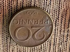 Münze Münzen Umlaufmünze Deutschland DDR 20 Pfennig 1971
