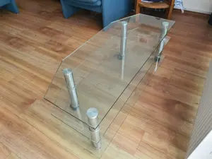 TV-Phono Regal Glas-Chrom *Neuwertig* Bild 8 TV-Phono Regal Glas-Chrom *Neuwertig* Bild 8