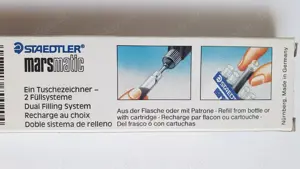 NEU 2 Mars  matic 700 Tuschezeichner ISO 0,25, ISO 0,7 Bürobedarf Bild 5