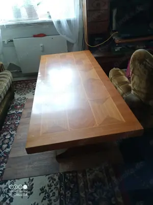 Couchtisch holz Wohnzimmertisch in gutem Zustand Bild 3