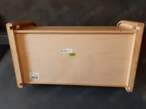 Brotkasten Harlekin mit Rolldeckel ,Holz Brot-Box Bild 5