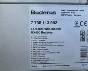 Buderus Mx400 Modul neu Neu original versiegelt