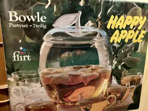 Bowle Partyset - 7teilig aus Glas