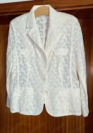 Damen Blazer 38-40 S-M BW 50,5 cm Jacket Blouson Jacke bestickt Top