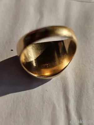 Verkaufe Goldring  Bild 3