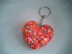 diverse HERZEN, Schlüsselanhänger, Geschenk, Muttertag, Liebe, gehäkelt Bild 10