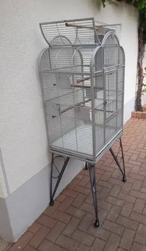 Papageien oder Sittichkäfig guterhalten abzugeben Bild 3