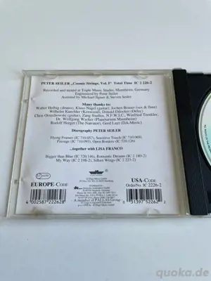 Peter Seiler Cosmic Strings CD