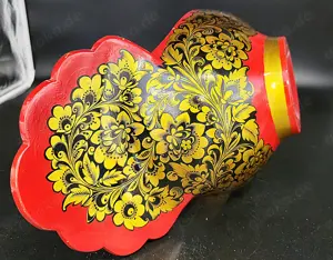 Phoenix Schale mit 2 Gefäßen mit Deckel - dekoratives Floralmuster Bild 9