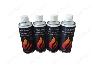4 x Aerosol Flammenspray für Flammenprojektoren 