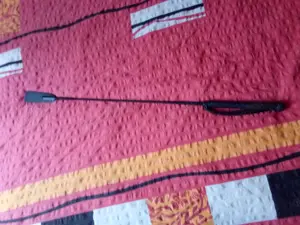 Brandneue Gerte wartet auf ihren ersten Einsatz. 