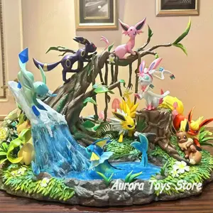 Pokemon Eeveelution Figur Anime Modell Action Statue Sammlung Dekoration 20cm
