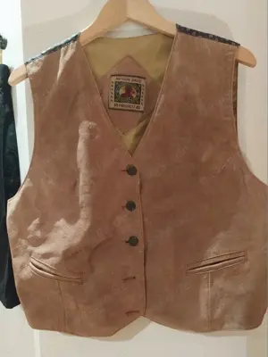 Lederweste Gr 44
