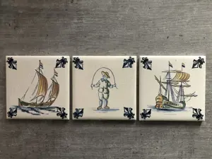 KLM Business Class Porzellan Fliesen