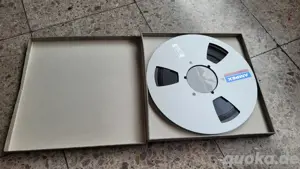 Ampex Grand Master 456 Tape Bandspule Tonband im Schuber Bild 2