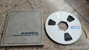 Ampex Grand Master 456 Tape Bandspule Tonband im Schuber