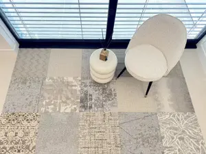 Japandi Beige Farben Mix Teppichfliesen Sehr dekorativ