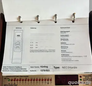 Polymess II Messgerät für Fernbedienungsgeber - AV002666 Bild 3