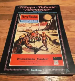Perry Rhodan Heft Nr. 1 "Stardust" vom Februar 1987 ungelesen
