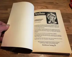 Perry Rhodan Heft Nr. 1 "Stardust" vom Februar 1987 ungelesen Bild 2