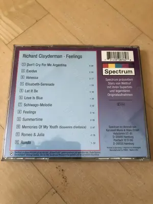 Richard Clayderman   Feelings CD Bild 2