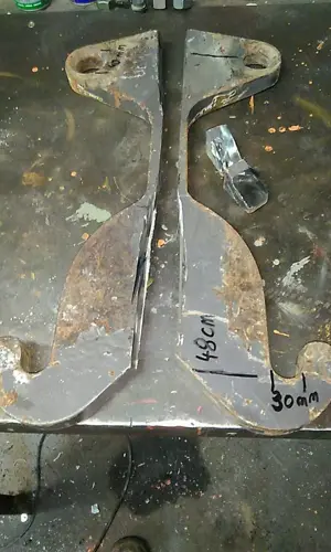 Koppelhaken Radlader  Frontlader   JCB  Atlas