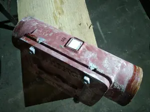 Putzstück DN 100 Gussrohr  Abwasserleitung Kanalrohr Regenrohr Reinigungsrohr Halberg