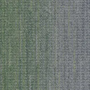 Postenangebot: 52 m  grün-graue Teppichfliesen von Interface