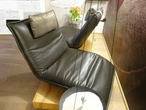Koinor Sofa Epos 3-Free-Motion Leder Tabacco Bild 6
