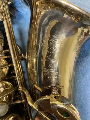Selmer Super Action 80 Eb  Alto Sax Bild 7