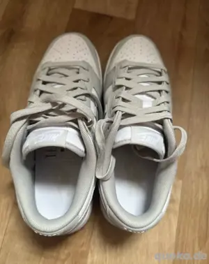 Nike Dunk Low grau weiß Bild 2
