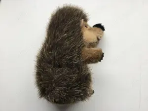 Steiff Igel Joggi Plüsch Figur mit Knopf und Fahne  Bild 3