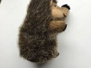 Steiff Igel Joggi Plüsch Figur mit Knopf und Fahne  Bild 4