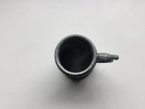 Zink Krug Vintage 60er Jahre mit Pferde Motiv  Bild 2