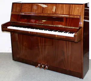 Klavier Seiler 118, Mahagoni poliert, Nr.123630, Renner-Mechanik, 5 Jahre Garantie