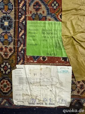 Handgewebter persischer Teppich