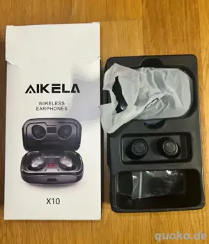 Bluetooth In Ear Kopfhörer extra Bass mit Powerbank Handy