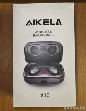 Bluetooth In Ear Kopfhörer extra Bass mit Powerbank Handy Bild 2