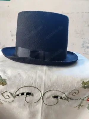 Hut Zylinder schwarz