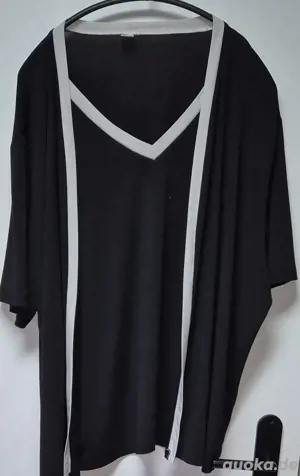 Tolles 2 in1 Kurzarmshirt Bluse Gr.54 