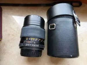 Teleobjektiv Auto Revuenon 135mm MC für Spiegelreflexkamera