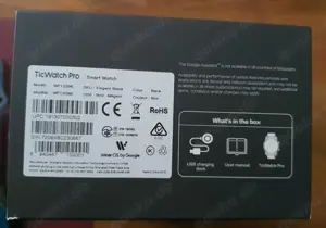 Ticwatch Pro, Smartwatch Bluetooth, Herzfrequenz,NFC- Zahlungen