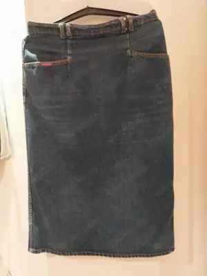 Jeansrock lang Gr 38