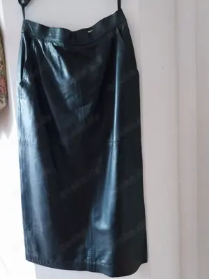 Leder Rock von Rosner Gr 40